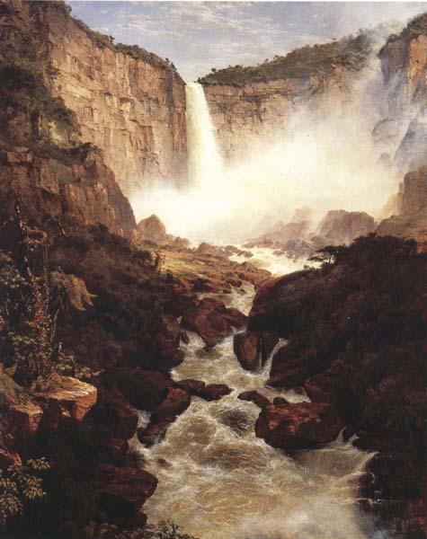 Frederic E.Church The Falls of Tequendama,Near Bogota,New Granada Germany oil painting art